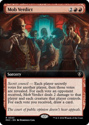 Mob Verdict (Extended Art) - 343: Commander: Murders at Karlov Manor