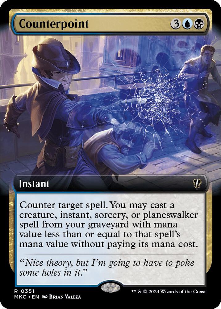 Counterpoint (Extended Art) - 351: Commander: Murders at Karlov Manor