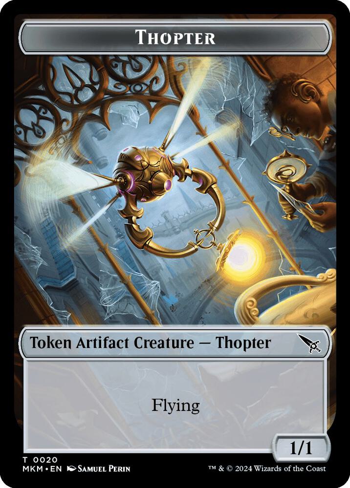 Thopter (0020) // Ooze Double - 20 // 8: Murders at Karlov Manor