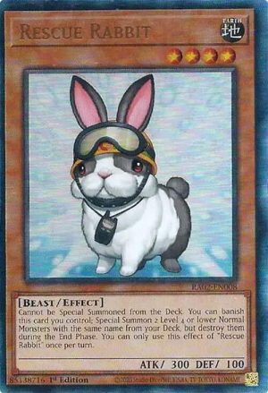 Rescue Rabbit (PUR) - RA02-EN008: 25th Anniversary Rarity Collection II