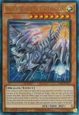 Blue-Eyes Jet Dragon (PUR) - RA02-EN017: 25th Anniversary Rarity Collection II