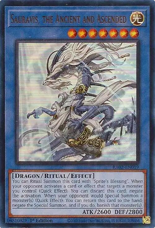 Sauravis, the Ancient and Ascended (UR) - RA02-EN019: 25th Anniversary Rarity Collection II