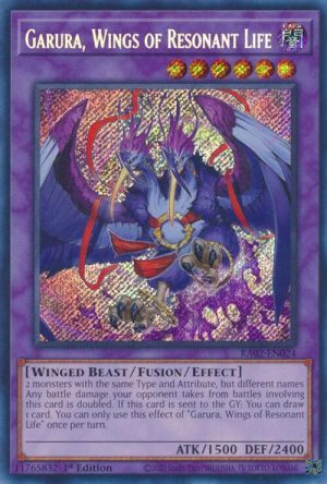 Garura, Wings of Resonant Life (Secret Rare) - RA02-EN024: 25th Anniversary Rarity Collection II