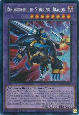 Rindbrumm the Striking Dragon (PCR) - RA02-EN025: 25th Anniversary Rarity Collection II