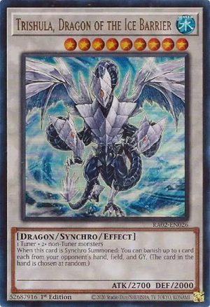 Trishula, Dragon of the Ice Barrier (UR) - RA02-EN026: 25th Anniversary Rarity Collection II