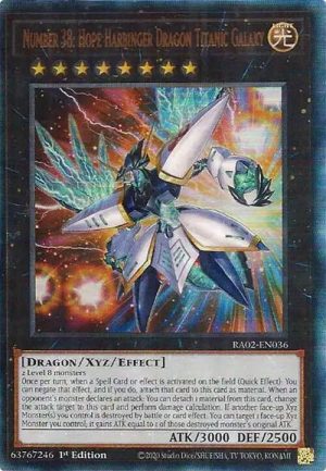 Number 38: Hope Harbinger Dragon Titanic Galaxy (PUR) - RA02-EN036: 25th Anniversary Rarity Collection II