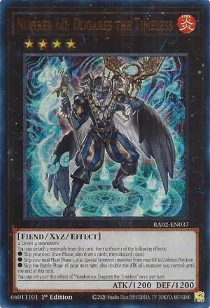 Number 60: Dugares the Timeless (UR) - RA02-EN037: 25th Anniversary Rarity Collection II