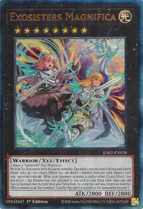Exosisters Magnifica (PUR) - RA02-EN038: 25th Anniversary Rarity Collection II