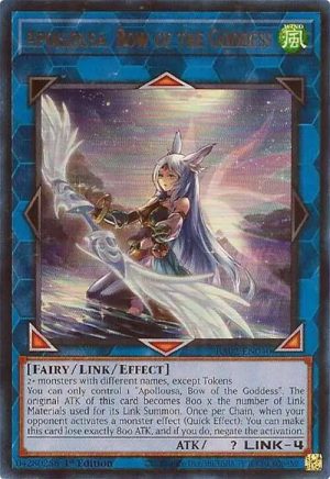 Apollousa, Bow of the Goddess (Alternate Art) (UR) - RA02-EN040: 25th Anniversary Rarity Collection II