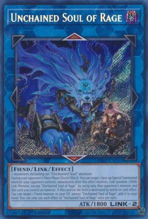 Unchained Soul of Rage (Secret Rare) - RA02-EN041: 25th Anniversary Rarity Collection II