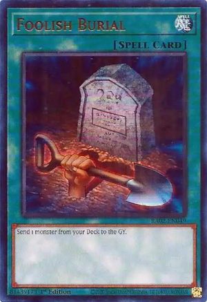 Foolish Burial (UR) - RA02-EN049: 25th Anniversary Rarity Collection II