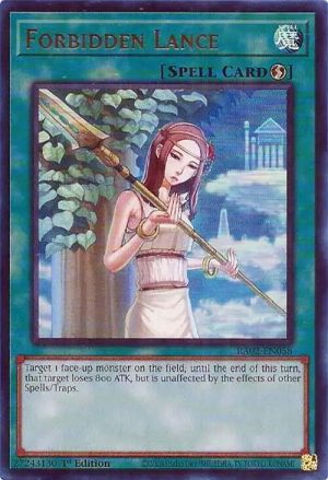 Forbidden Lance (UR) - RA02-EN058: 25th Anniversary Rarity Collection II