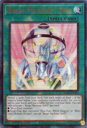 Bingo Machine, Go!!! (PUR) - RA02-EN062: 25th Anniversary Rarity Collection II