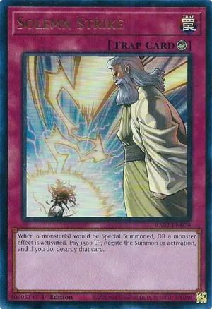 Solemn Strike (UR) - RA02-EN079: 25th Anniversary Rarity Collection II