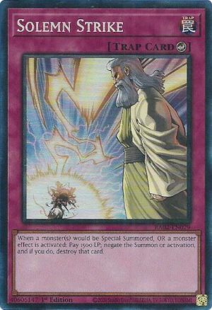 Solemn Strike (PCR) - RA02-EN079: 25th Anniversary Rarity Collection II