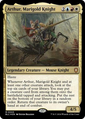 Arthur, Marigold Knight - 5: Commander: Bloomburrow