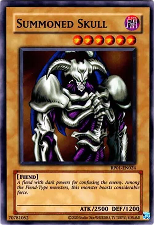 Summoned Skull - RP01-EN024: Retro Pack (2020 Date Reprint)