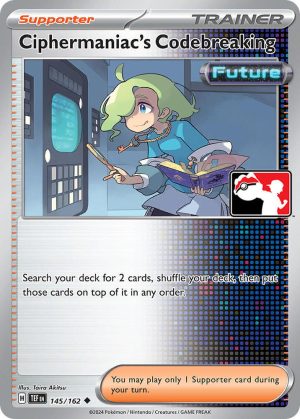 Ciphermaniac's Codebreaking - 145/162: Prize Pack Series Cards
