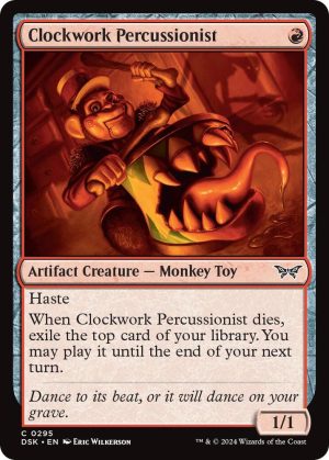 Clockwork Percussionist (0295) - 295: Duskmourn: House of Horror