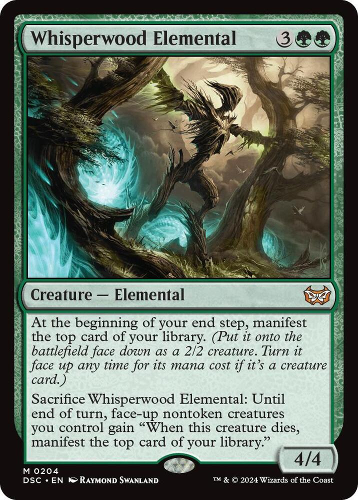 Whisperwood Elemental - 204: Commander: Duskmourn: House of Horror