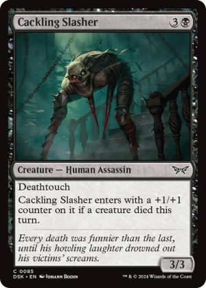 Cackling Slasher - 85: Duskmourn: House of Horror