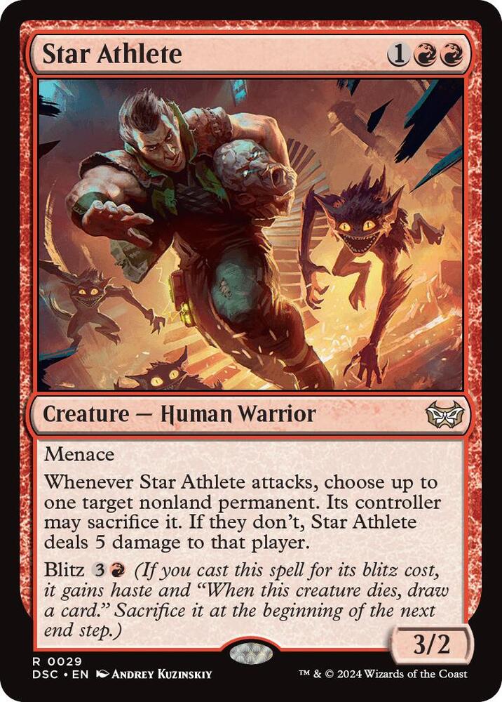 Star Athlete - 29: Commander: Duskmourn: House of Horror