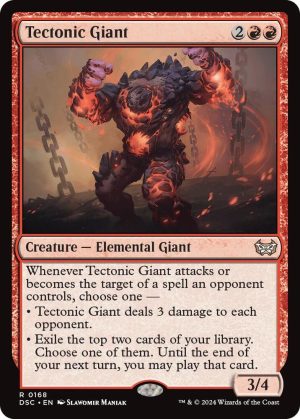 Tectonic Giant - 168: Commander: Duskmourn: House of Horror
