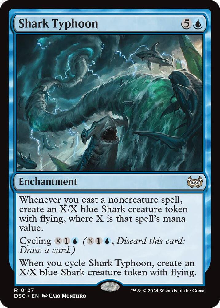 Shark Typhoon - 127: Commander: Duskmourn: House of Horror