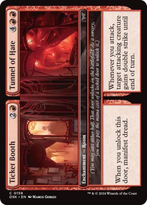 Ticket Booth // Tunnel of Hate - 158: Duskmourn: House of Horror