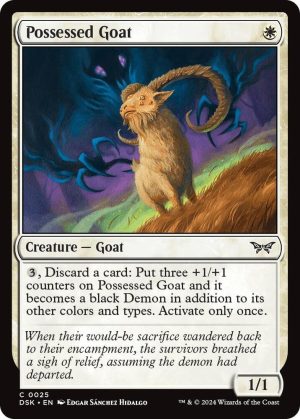 Possessed Goat - 25: Duskmourn: House of Horror