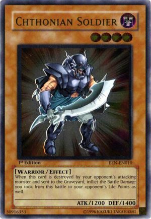 Chthonian Soldier (UTR) - EEN-EN010: Elemental Energy