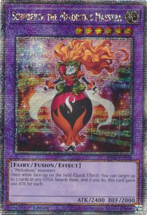 Schuberta the Melodious Maestra (Quarter Century Secret Rare) - RA03-EN034: Quarter Century Bonanza