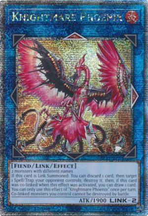 Knightmare Phoenix (Quarter Century Secret Rare) - RA03-EN042: Quarter Century Bonanza