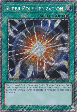 Super Polymerization (Platinum Secret Rare) - RA03-EN053: Quarter Century Bonanza