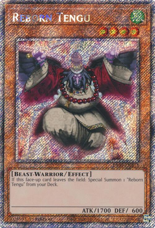 Reborn Tengu (Platinum Secret Rare) - RA03-EN251: Quarter Century Bonanza