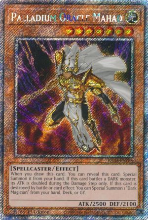 Palladium Oracle Mahad (Platinum Secret Rare) - RA03-EN266: Quarter Century Bonanza