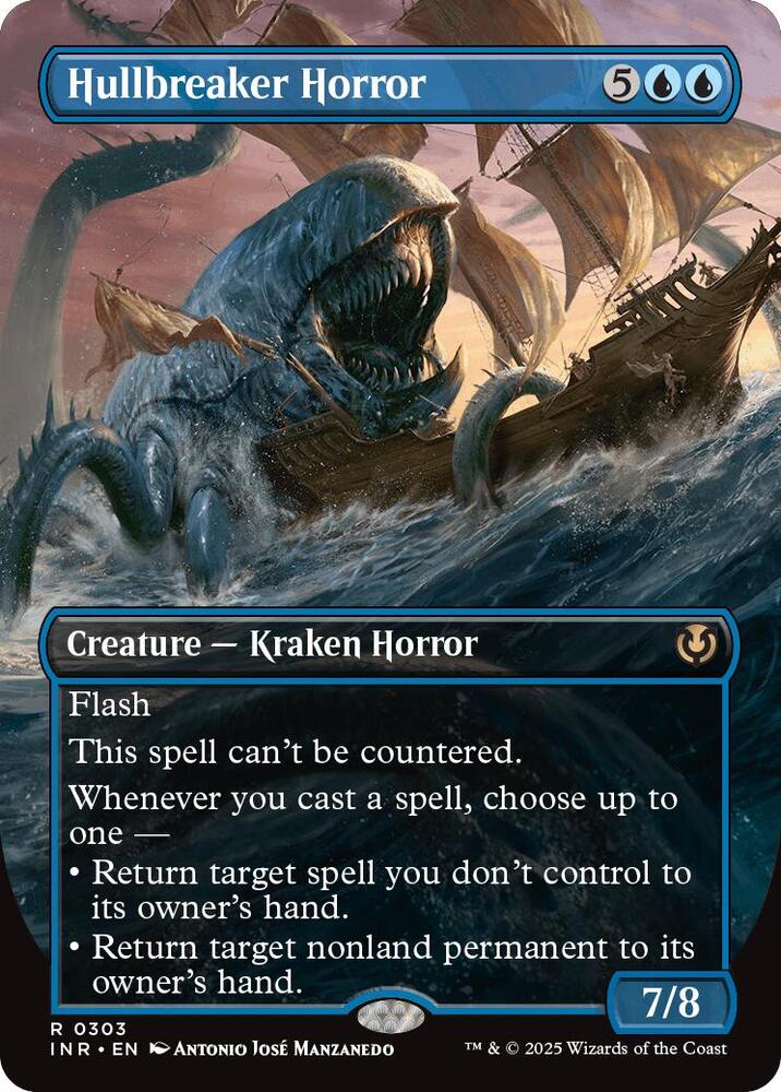 Hullbreaker Horror (Borderless) - 303: Innistrad Remastered
