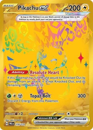 Pikachu ex - 179/131: SV: Prismatic Evolutions
