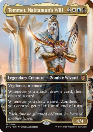 Temmet, Naktamun's Will (Borderless) - 4: Commander: Aetherdrift