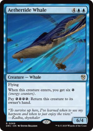 Aethertide Whale - 69: Commander: Aetherdrift
