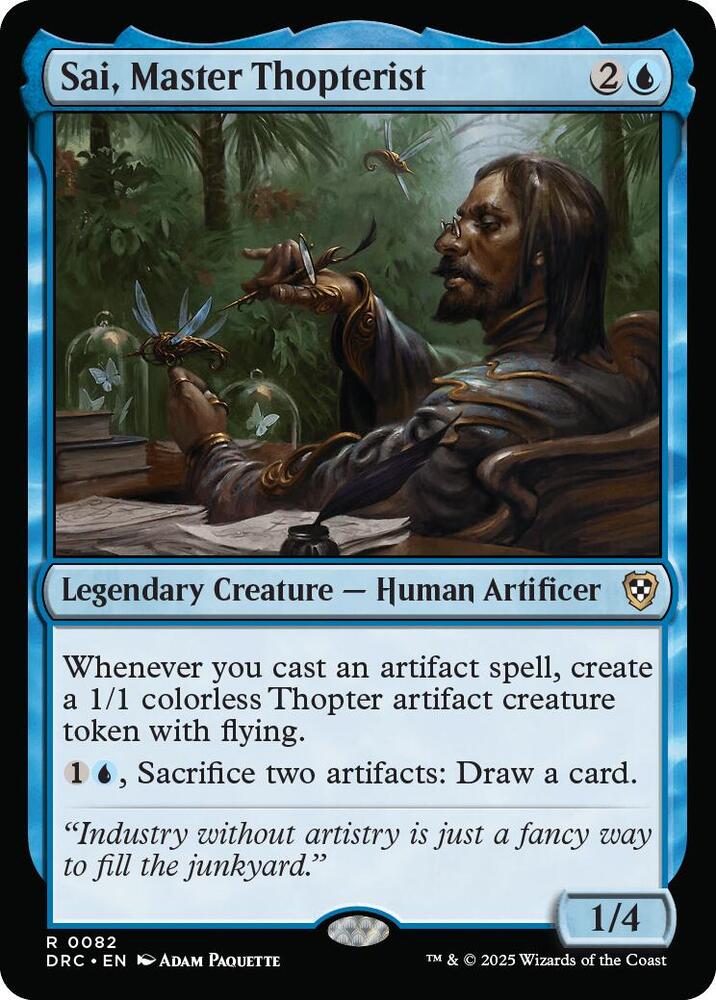 Sai, Master Thopterist - 82: Commander: Aetherdrift