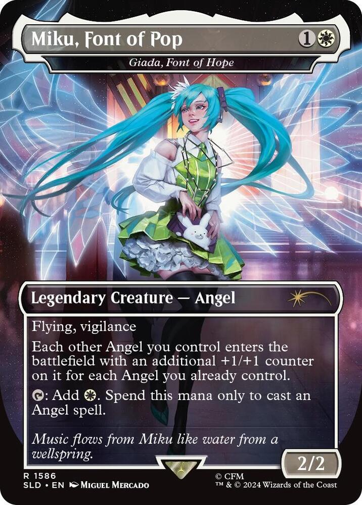 Miku, Font of Pop - 1586: Secret Lair Drop Series