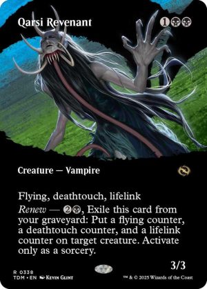 Qarsi Revenant (Borderless) - 338: Tarkir: Dragonstorm