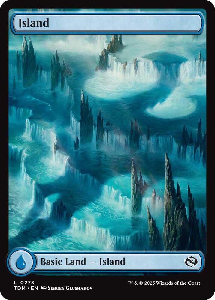 Island (0273) - 273: Tarkir: Dragonstorm