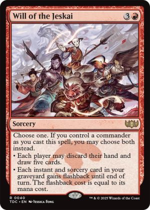 Will of the Jeskai - 40: Commander: Tarkir: Dragonstorm
