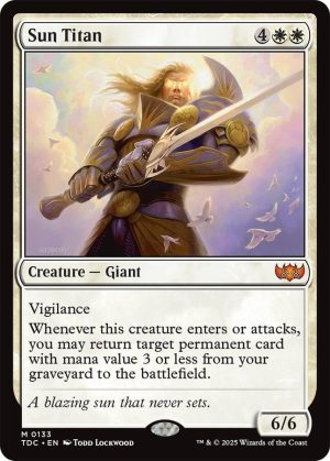 Sun Titan - 133: Commander: Tarkir: Dragonstorm