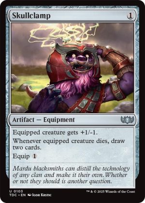 Skullclamp - 103: Commander: Tarkir: Dragonstorm