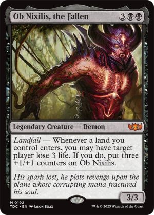 Ob Nixilis, the Fallen - 192: Commander: Tarkir: Dragonstorm
