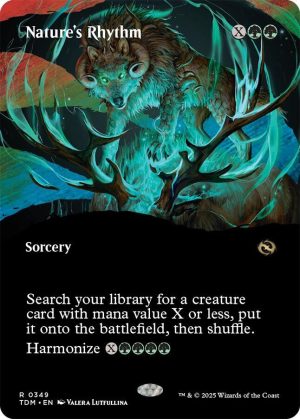 Nature's Rhythm (Borderless) - 349: Tarkir: Dragonstorm