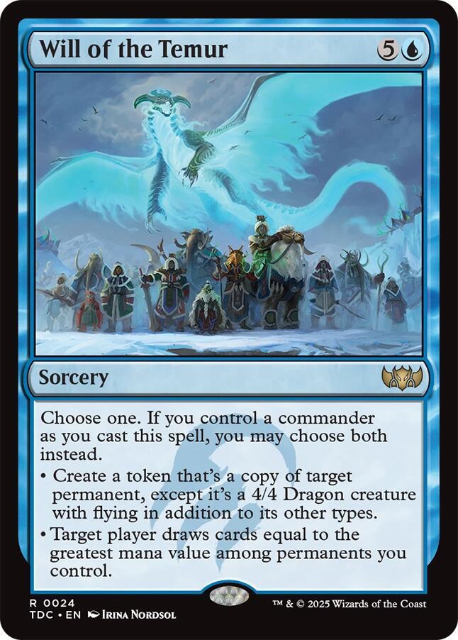 Will of the Temur - 24: Commander: Tarkir: Dragonstorm